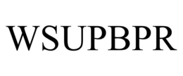 WSUPBPR trademark