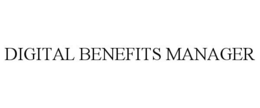 DIGITAL BENEFITS MANAGER trademark