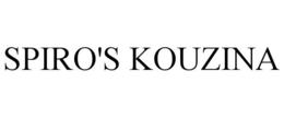SPIRO'S KOUZINA trademark