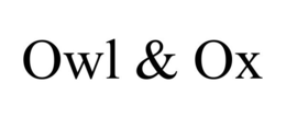 OWL & OX trademark