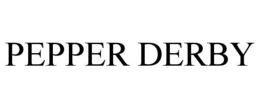 PEPPER DERBY trademark