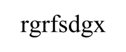 RGRFSDGX trademark