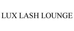 LUX LASH LOUNGE trademark