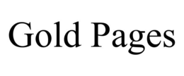 GOLD PAGES trademark