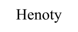 HENOTY trademark