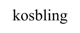 KOSBLING trademark