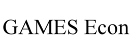 GAMES ECON trademark