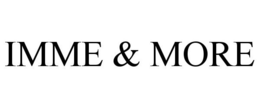 IMME & MORE trademark