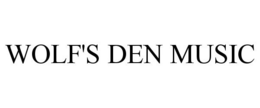 WOLF'S DEN MUSIC trademark