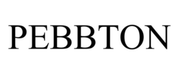 PEBBTON trademark