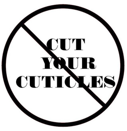 CUT YOUR CUTICLES trademark
