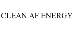 CLEAN AF ENERGY trademark