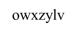 OWXZYLV trademark