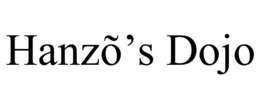 HANZÕ'S DOJO trademark