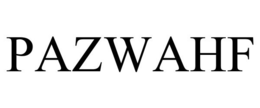 PAZWAHF trademark