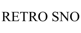 RETRO SNO trademark