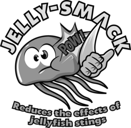 JELLY-SMACK POW! REDUCES THE EFFECTS OF JELLYFISH STINGS trademark