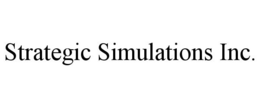STRATEGIC SIMULATIONS INC. trademark