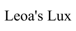 LEOA'S LUX trademark