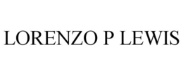 LORENZO P LEWIS trademark