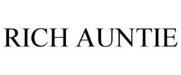 RICH AUNTIE trademark