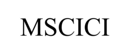 MSCICI trademark