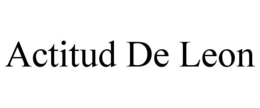 ACTITUD DE LEON trademark