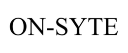 ON-SYTE trademark