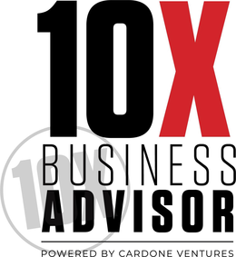 10X BUSINESS ADVISOR POWERED BY CARDONE VENTURES 10X trademark