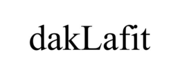 DAKLAFIT trademark