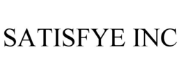 SATISFYE INC trademark