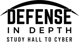 DEFENSE IN DEPTH STUDY HALL TO CYBER trademark