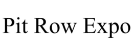 PIT ROW EXPO trademark