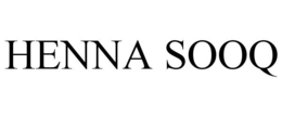 HENNA SOOQ trademark