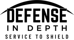 DEFENSE IN DEPTH SERVICE TO SHIELD trademark