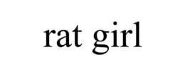 RAT GIRL trademark