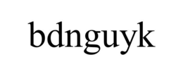 BDNGUYK trademark