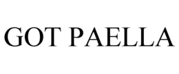 GOT PAELLA trademark