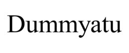 DUMMYATU trademark