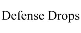 DEFENSE DROPS trademark