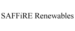 SAFFIRE RENEWABLES trademark