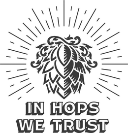 IN HOPS WE TRUST trademark