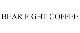 BEAR FIGHT COFFEE trademark