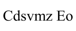 CDSVMZ EO trademark