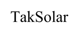 TAKSOLAR trademark