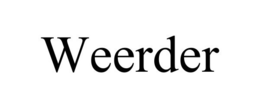 WEERDER trademark