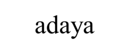 ADAYA trademark