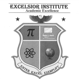 EXCELSIOR INSTITUTE ACADEMIC EXCELLENCE ENTER EXCEL EXEMPLIFY trademark