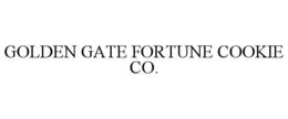 GOLDEN GATE FORTUNE COOKIE CO. trademark