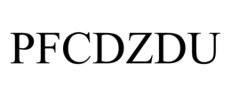 PFCDZDU trademark